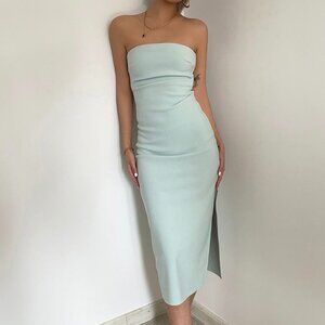 Commense strapless dress size small